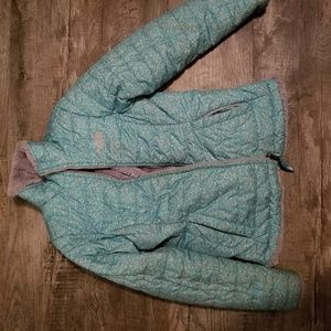 Northface girls 10/12 reversible winter coat